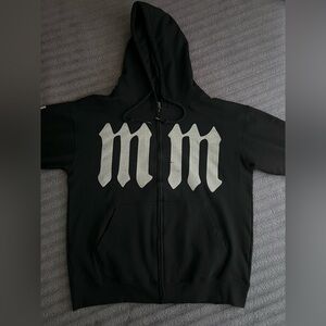 Marilyn Manson Unisex L Zip Up Hoodie Official 2024 Tour Merch
